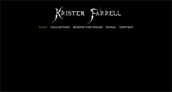 Desktop Screenshot of kristenfarrell.com
